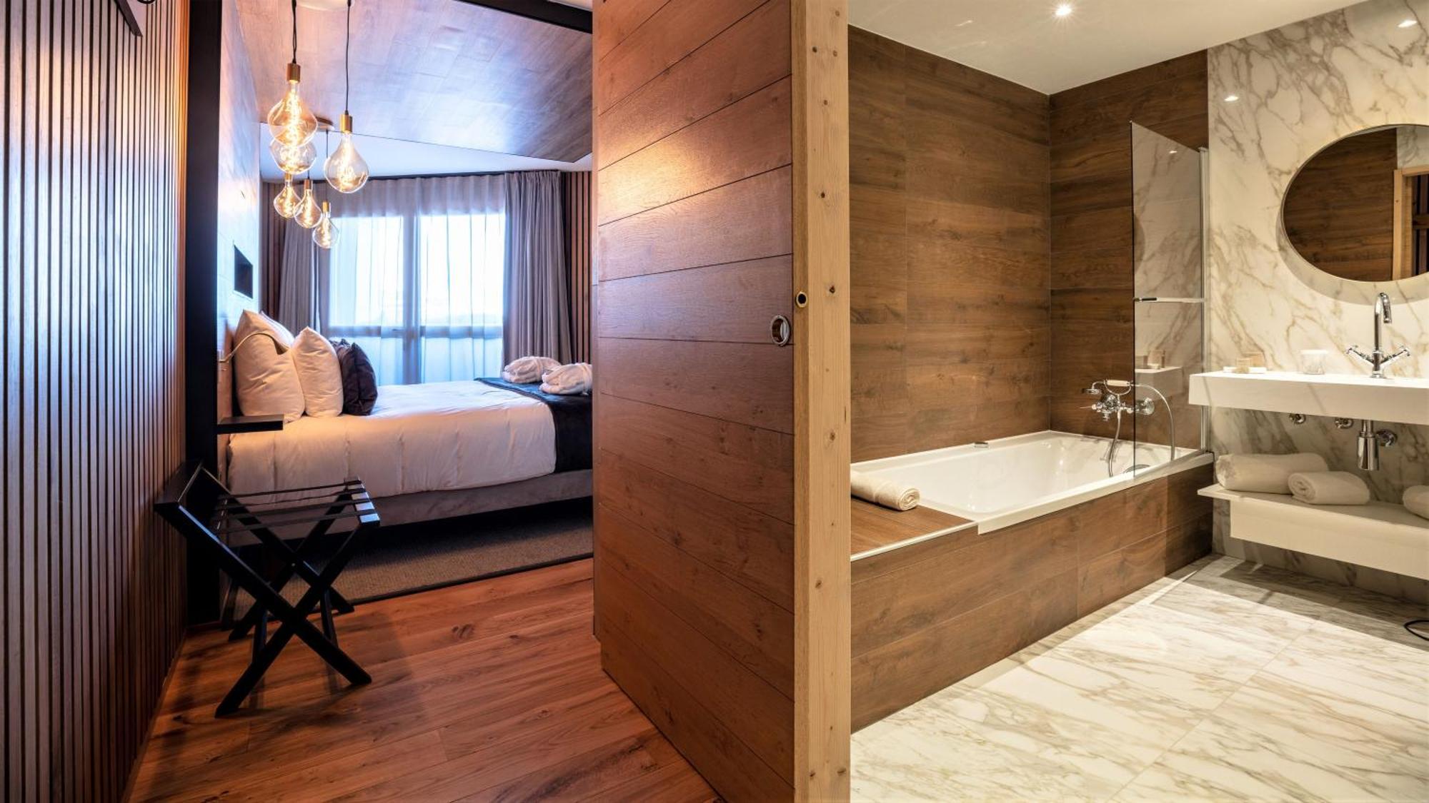 Hotel Le Diamond Rock Tignes Rom bilde